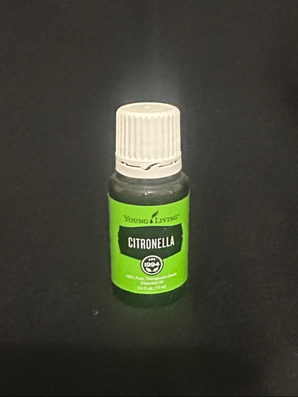 Young Living Citronella Essential Oil - Bright Green Label.  15 ml.  NWT